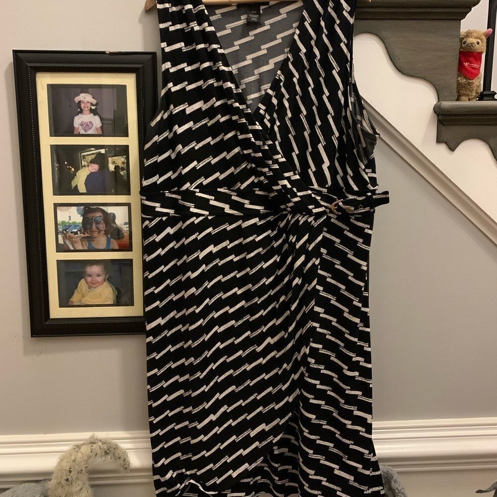 Lane Bryant Sleeveless Side Buckle Dress sz 18/20